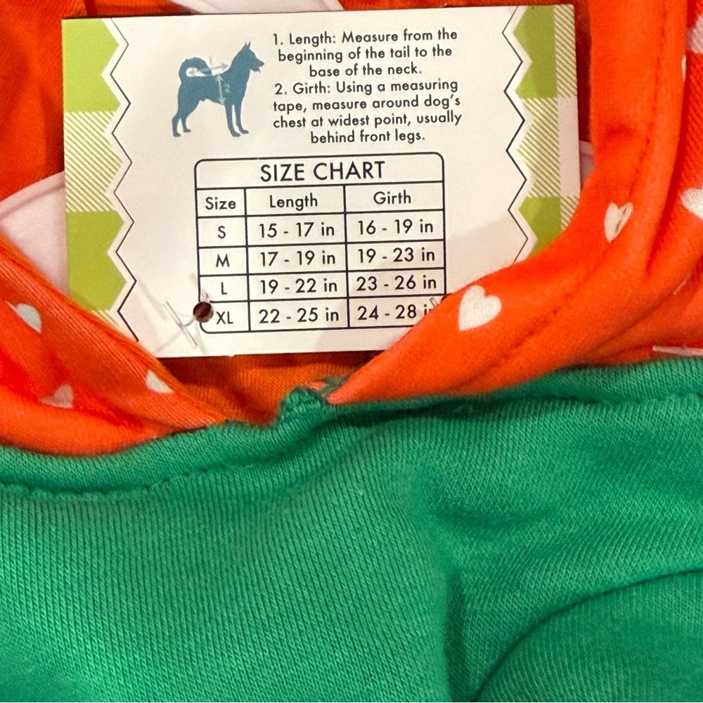 Woof Pet Berry Sweet Dog Dress Hoodie Size M Strawberry Hooded Pet Outfit - Picture 5 of 5